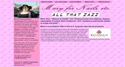 Desktop Screenshot of mary4nails.com